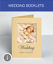Wedding Booklet Printing